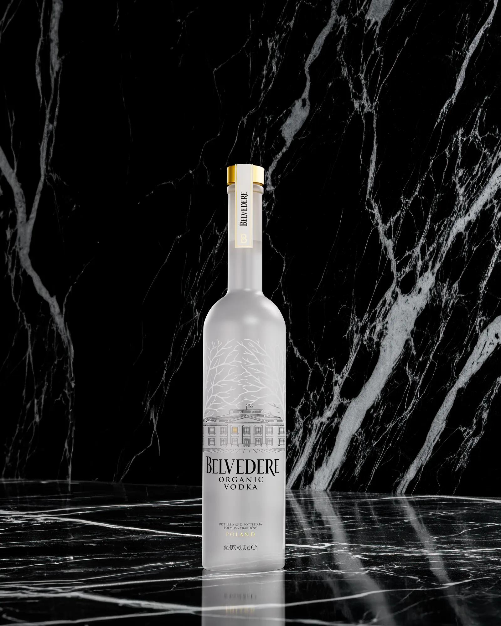 bottiglia di belvedere